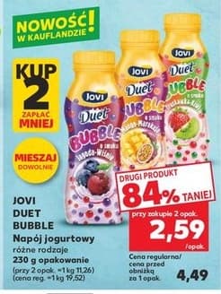 napój jogurtowy Bubble