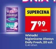 wkładki higieniczne Daily Fresh