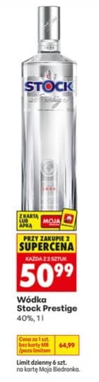 Stock wódka Prestige 1l