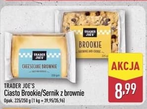 ciasto Brookie/Sernik z brownie