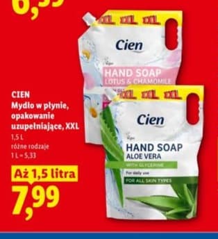 mydło w płynie, opakowanie uzupełniające XXL
