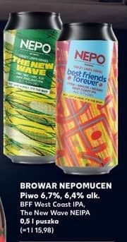 Browar Nepomucen piwo BFF West Coast IPA 0.5l