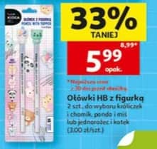 Kidea ołówki HB z figurką 2szt.
