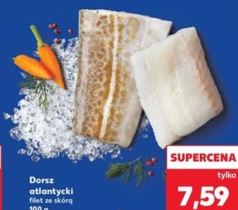 dorsz atlantycki filet bez skóry
