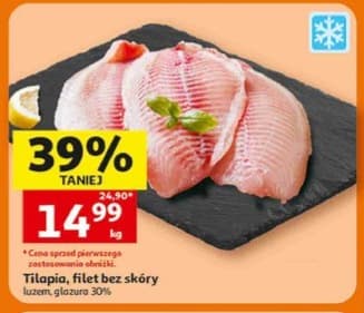 tilapia filet bez skóry