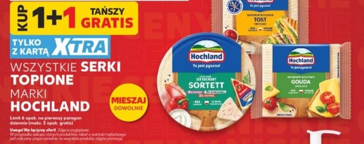 wszystkie serki topione