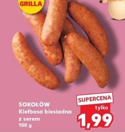 kiełbasa biesiadna z serem