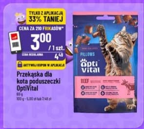 przekąska dla kota poduszeczki