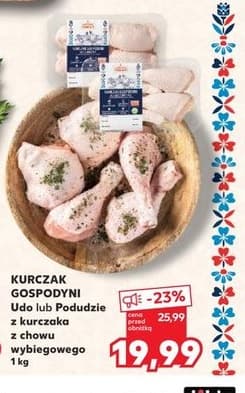 udo lub podudzie z kurczaka z chowu wybiegowego