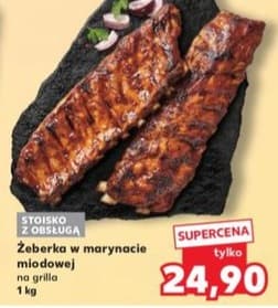 żeberka w marynacie miodowej