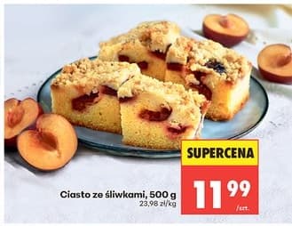 ciasto ze śliwkami