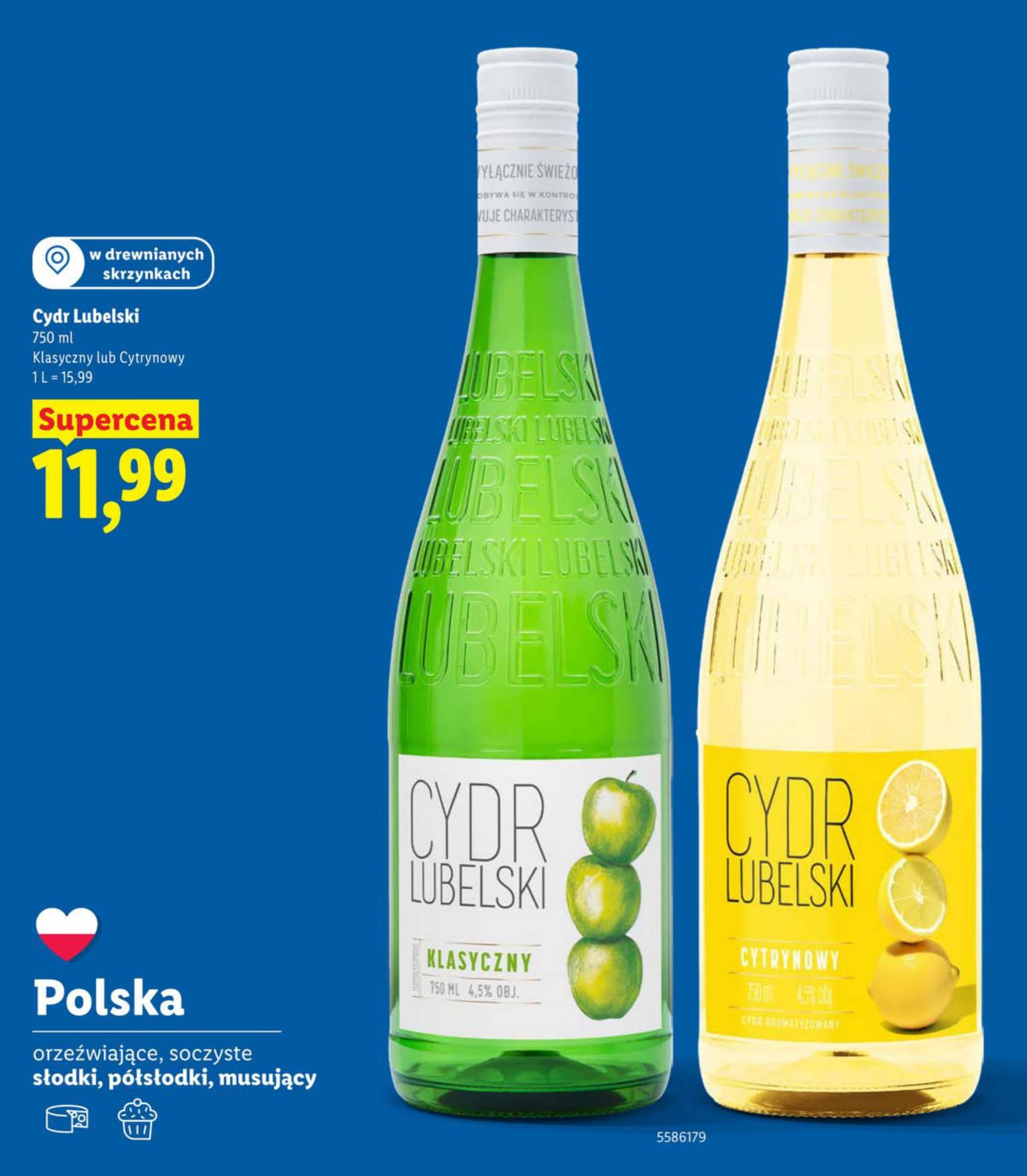 Cydr Lubelski cydr 750ml
