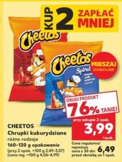 chrupki kukurydziane różne rodzaje
