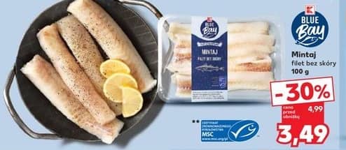 Blue Bay mintaj filet bez skóry 100g