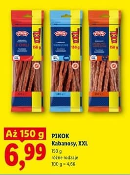 kabanosy XXL