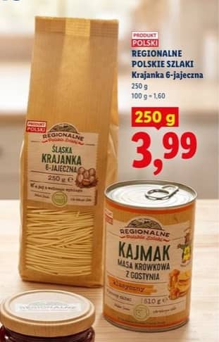Regionalne Polskie Szlaki makaron śląska krajanka 6-jajeczna 250g