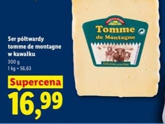 ser półtwardy tomme de montagne