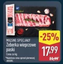 Mięsne Specjały żeberka wieprzowe paski 1kg