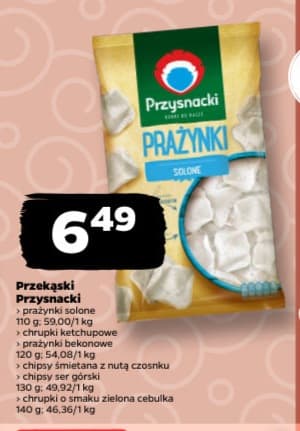prażynki solone