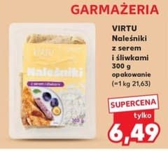 naleśniki z serem i śliwkami