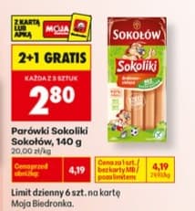 parówki Sokoliki