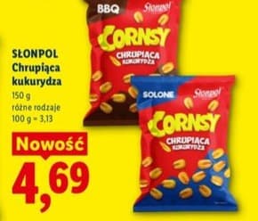 chrupiąca kukurydza Cornsy