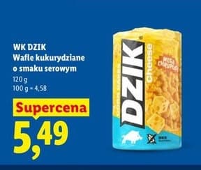 wafle kukurydziane serowe