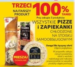 Wszystkie pizze i zapiekanki chłodzone na stoisku samoobsługowym