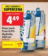 Lech piwo bezalkoholowe Free 0,0% Hydrate 500ml