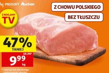 schab wieprzowy ekstra bez kości