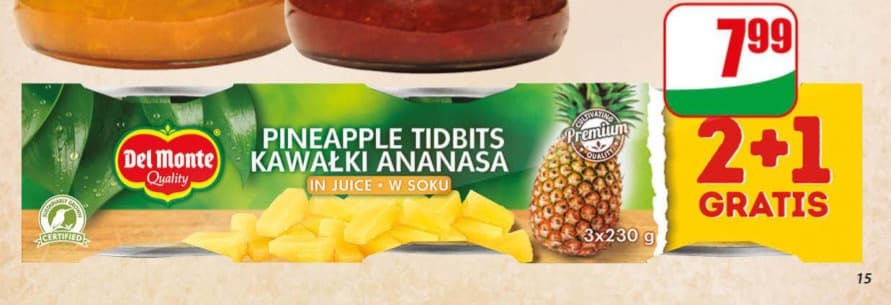 ananas kawałki