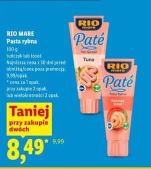 Rio Mare pasta rybna 100g