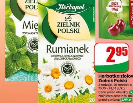 Herbapol herbatka ziołowa 20torebek x 1.5-2g