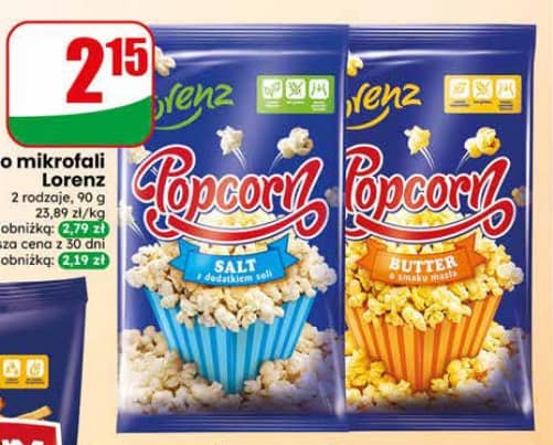 Lorenz popcorn do mikrofali 90g