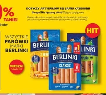 Wszystkie parówki pakowane