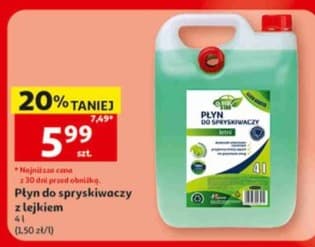 płyn do spryskiwaczy z lejkiem