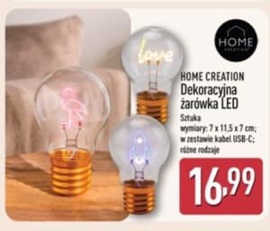 dekoracyjna żarówka LED