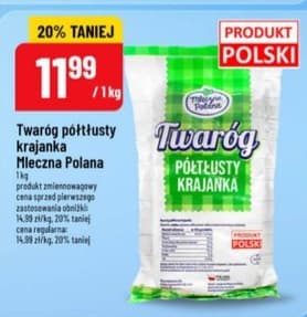 twaróg półtłusty krajanka