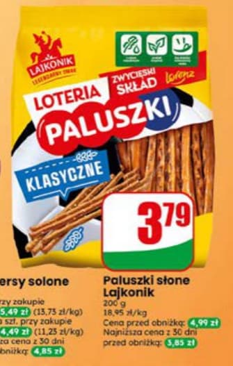 paluszki słone