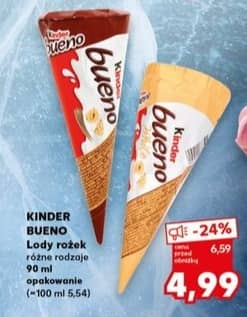 Kinder Bueno rożek 90ml