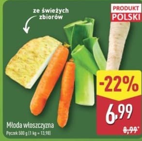 młoda włoszczyzna