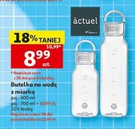 butelka na wodę z miarką