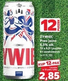 Żywiec piwo jasne 0.5l