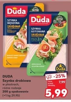 szynka drobiowa w plastrach