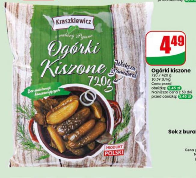 ogórki kiszone