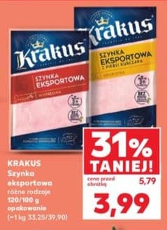 szynka eksportowa różne rodzaje