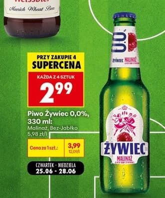 piwo bezalkoholowe Malina-Bez-Jabłko