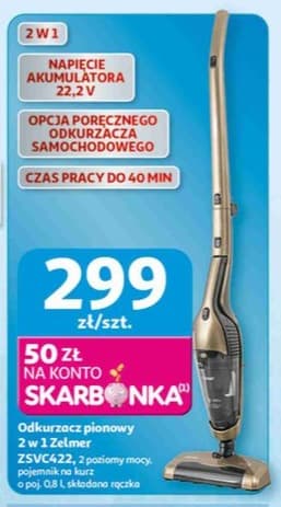 odkurzacz pionowy 2 w 1