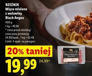 mięso mielone z wołowiny Black Angus