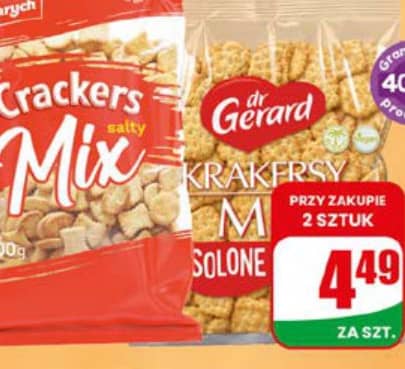 Dr Gerard krakersy solone 400g